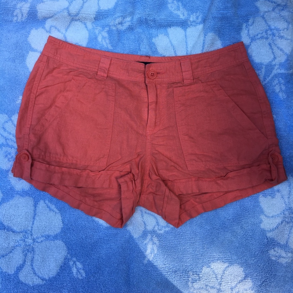 Gap size 2 shorts bright orange